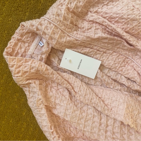 Pink Waffle Robe - Picture 3 of 6